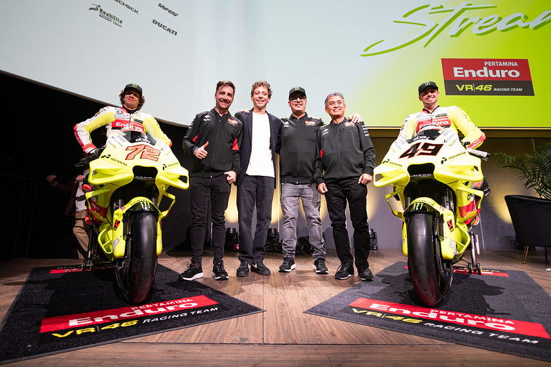 Peluncuran Pertamina Enduro VR46 Racing Team, Rossi: 'Lebih Dekat dengan Fans Indonesia Untuk Cetak Prestasi!