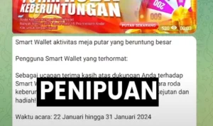 Peringatan! Jangan Ikuti Event Smart Wallet, Modus Terakhir yang akan Berujung Scam