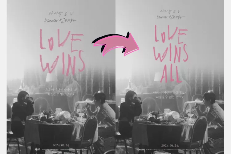 IU Mengganti Judul Single Terbarunya Menjadi 'Love Wins All'
