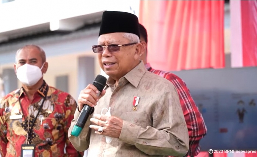 Kontra dengan Jokowi, Ini Tanggapan Ma'ruf Amin Tentang Debat Capres Ketiga