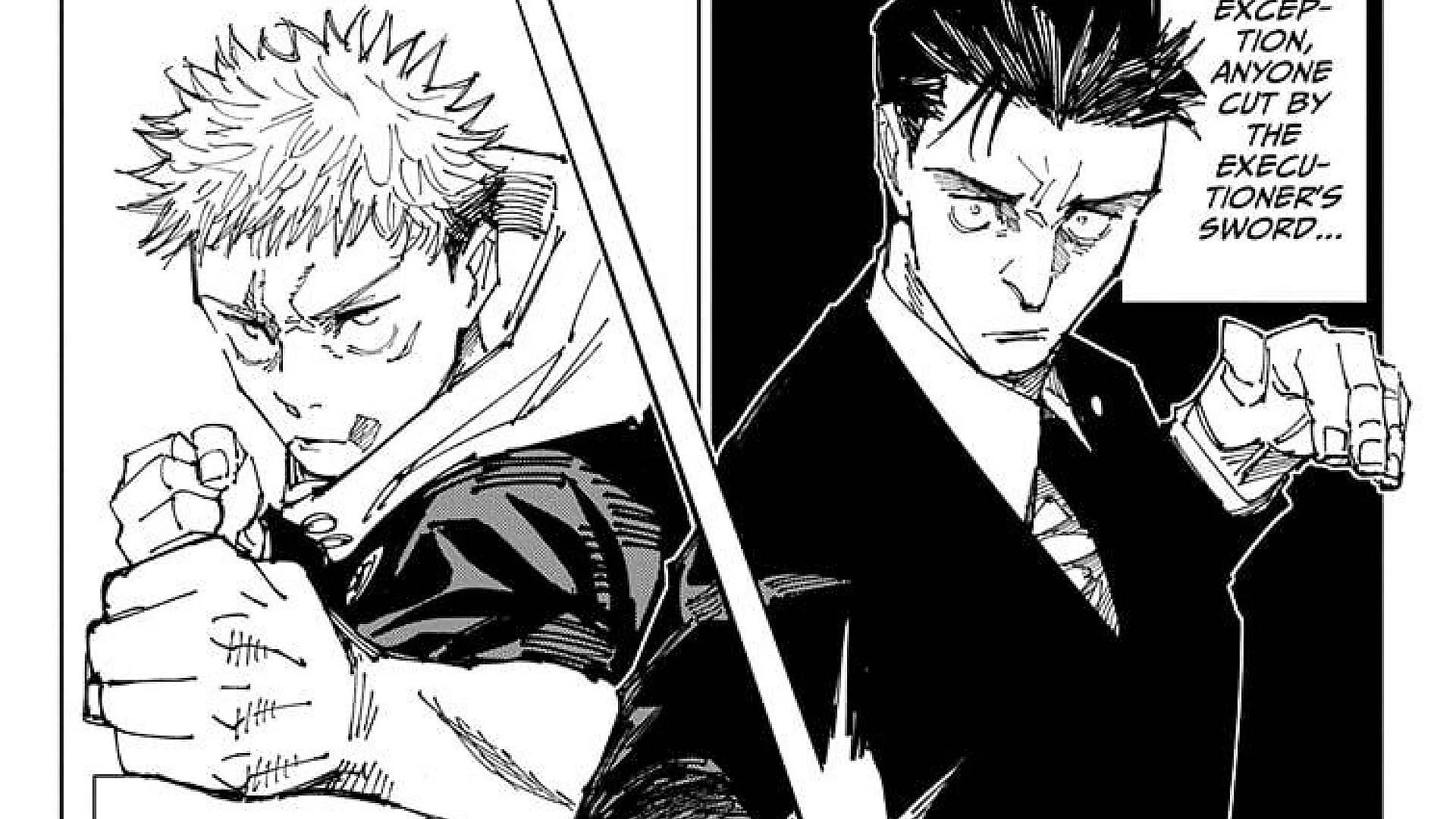 Spoiler Jujutsu Kaisen Chapter 248: Yuji Memakan Senjata Kutukan Milik Higuruma!