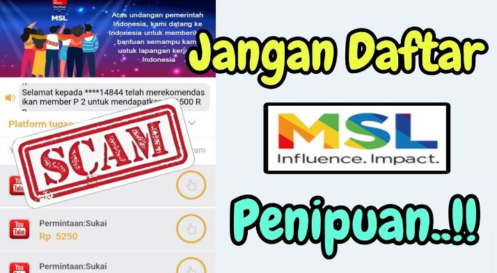 Ciri-Ciri Apakah Aplikasi MSL ini Skema Ponzi?