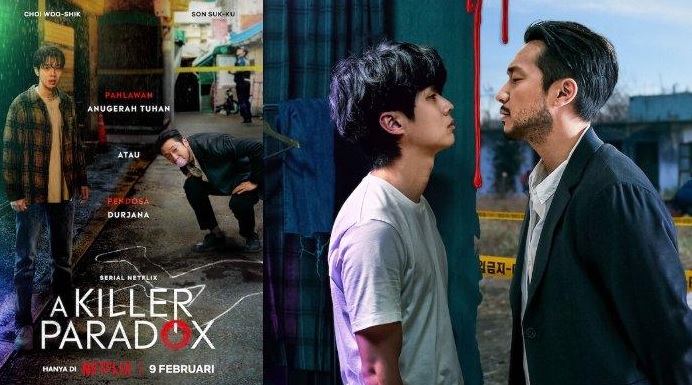 Poster drama A Killer Paradox yang akan mulai tayang di Netflix Februari ini.