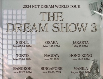 Poster Konser NCT Dream yang diviralkan oleh Sijeuni.