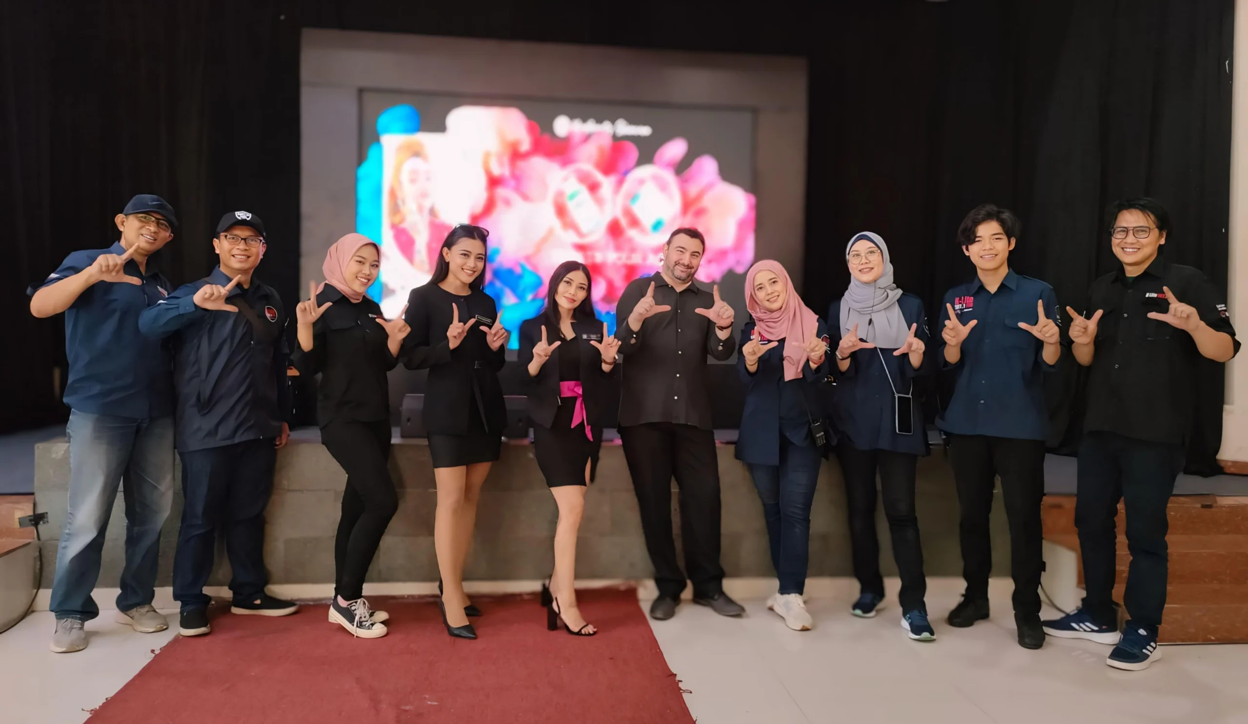 Grand Launching Studio Kecantikan Key Beauty Skincare di Ujung Berung Kota Bandung Sabtu (24/2).