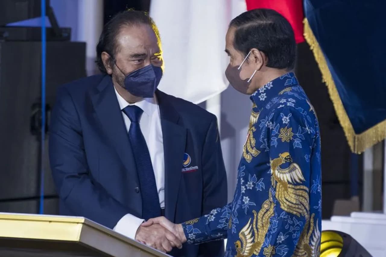 Surya Paloh Temui Jokowi di Istana untuk Bahas Dinamika Politik dan Pemilu