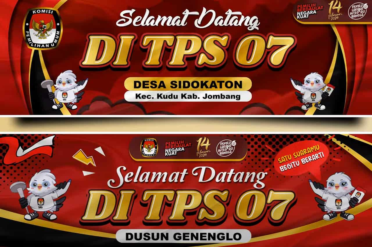 Kumpulan Link Download Spanduk TPS 2024, Ada Beragam Pilihan!