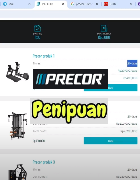 Apakah Benar Aplikasi Precor ini Sumber Penghasilan yang Legit?