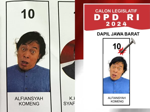 Komeng Bawa Misinya di DPD: Perjuangkan Hari Komedi dan Seni di Jawa Barat