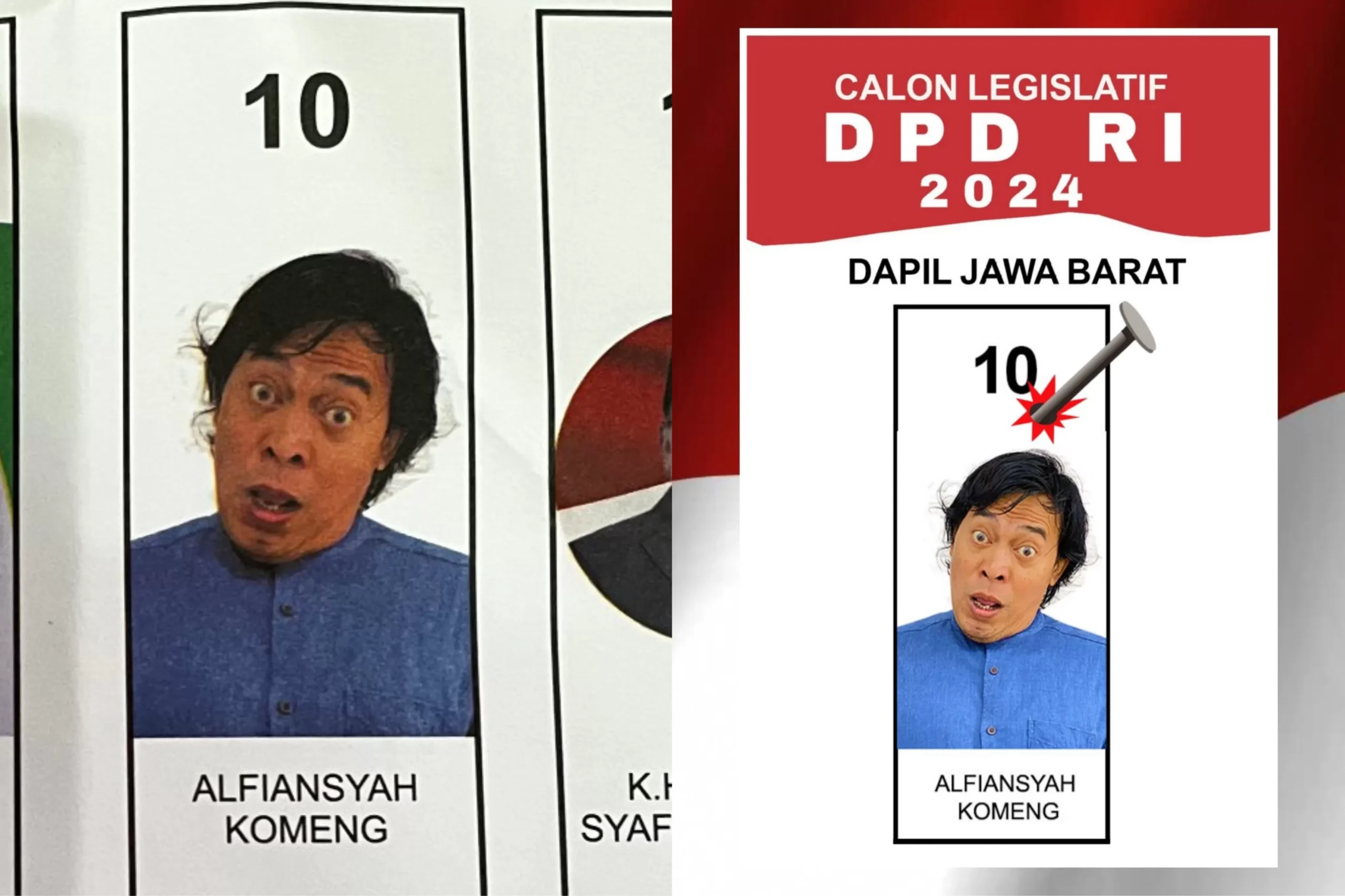 Komeng Bawa Misinya di DPD: Perjuangkan Hari Komedi dan Seni di Jawa Barat