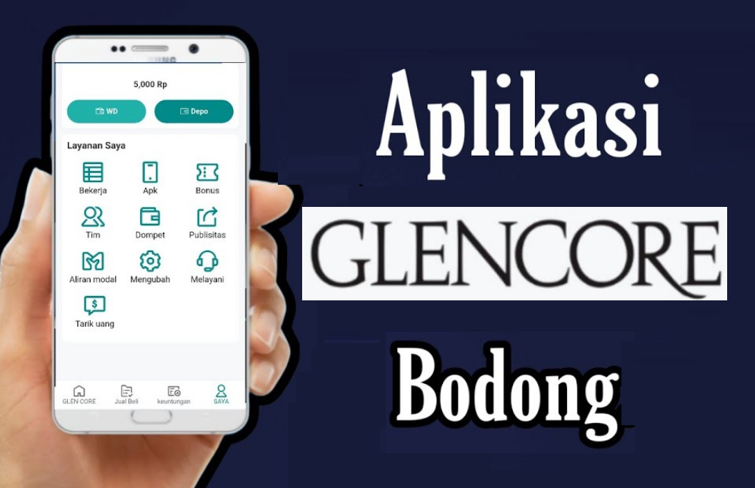 Fakta Aplikasi Penghasil Uang Glencore Indonesia Penipuan