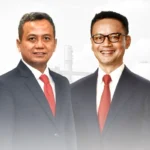 Dua direksi baru PT Pertamina (Persero) yakni Wiko Migantoro (kiri) sebagai Wakil Direktur Utama dan Ahmad Siddik Badruddin (kanan) sebagai Direktur Manajemen Risiko.