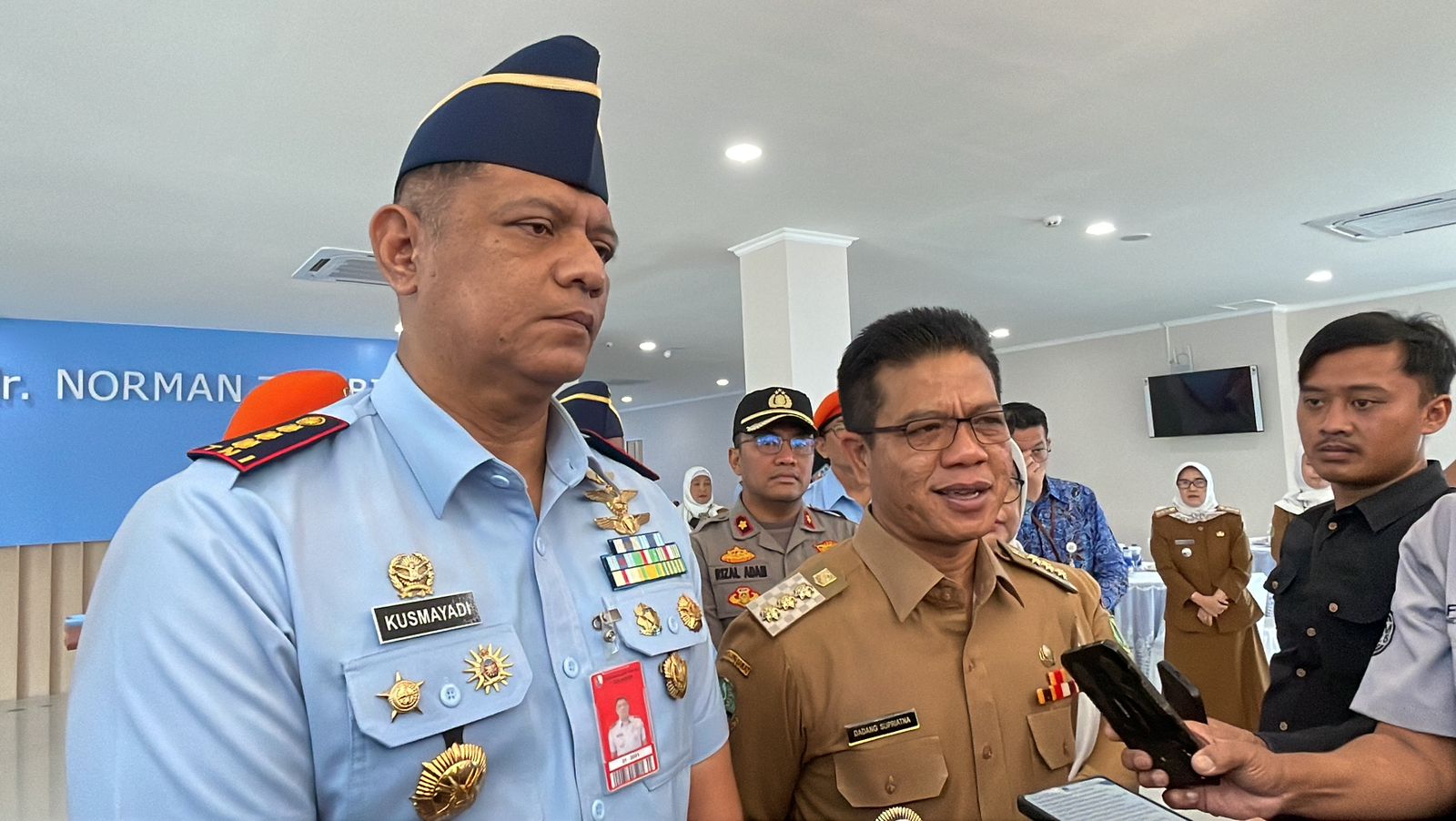 Rumah Sakit Angkatan Udara (RSAU) Dr. Norman T. Lubis yang berada di pangkalan militer Lanud Sulaiman, Kabupaten Bandung, telah resmi diperkenalkan, pada Senin (19/2/2024). Foto Agi Jabar Ekspres