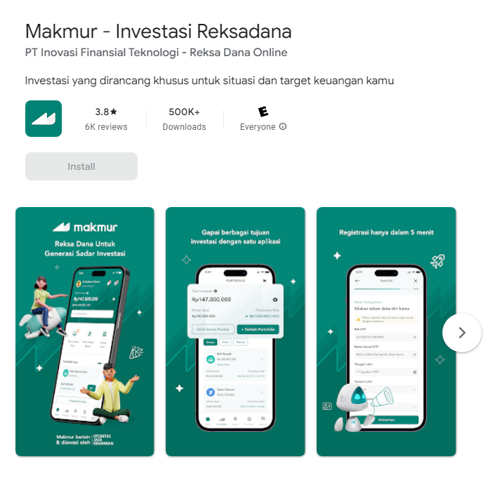 Aplikasi Investasi Makmur yang Aman untuk Jangka Panjang