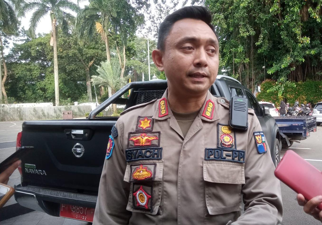 Kasatpol PP Kota Bogor, Agustian Syach ditunjuk jadi Plt Dirut Perumda PPJ. (Yudha Prananda / Jabar Ekspres)