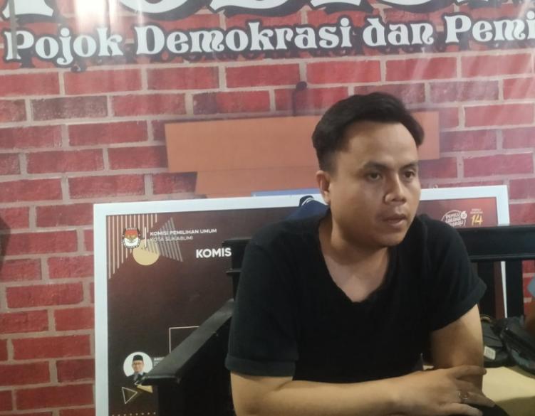 Dikrillah Komisioner KPU Kota Sukabumi Divisi Teknis dan penyelenggaraan. Riki Achmad/ Jabar Ekspres