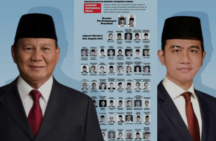 Susunan Kabinet 'Indonesia Emas' Prabowo-Gibran, Jokowi hingga Grace Natalie Terlibat?