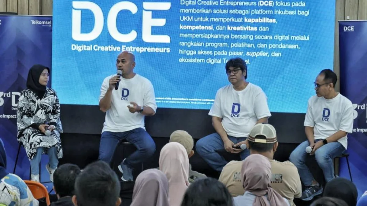 Tingkatkan Brand dan Bisnis UKM Go Digital, Telkomsel Gelar Lokakarya Roadshow 3rd Digital Creative Entrepreneurs Di Kota Bandung