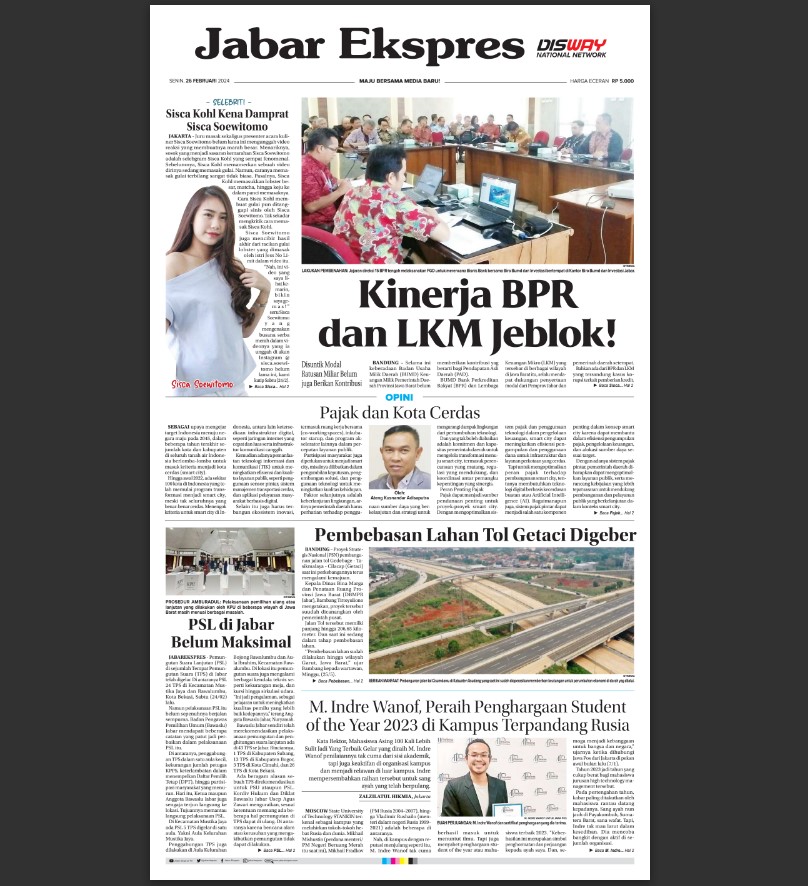 Epaper Jabar EKspres 26 Februari