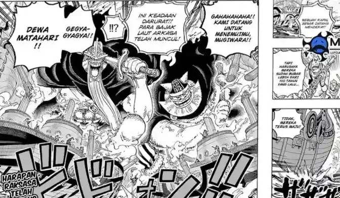 Spoiler One Piece 1107: Peperangan di Pulau Eghhead Makin Gawat!