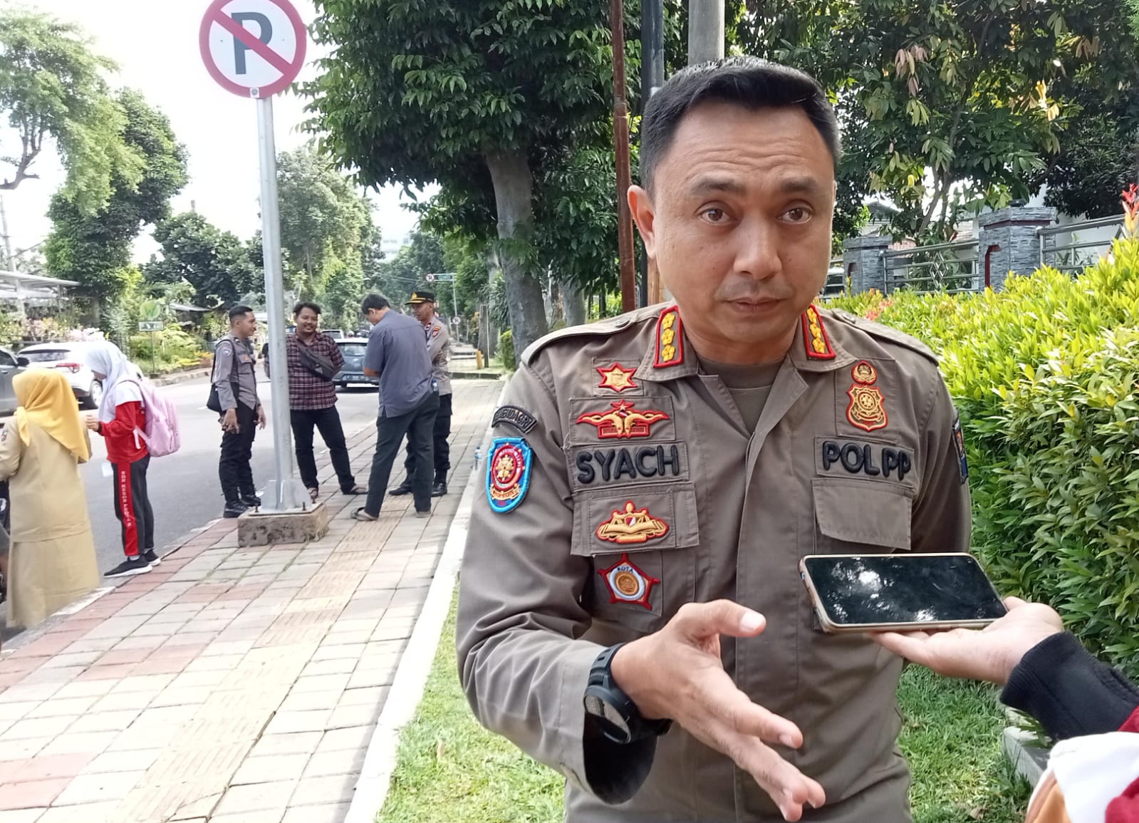 Kepala Satpol PP Kota Bogor, Agustian Syach. (Yudha Prananda / Jabar Ekspres)