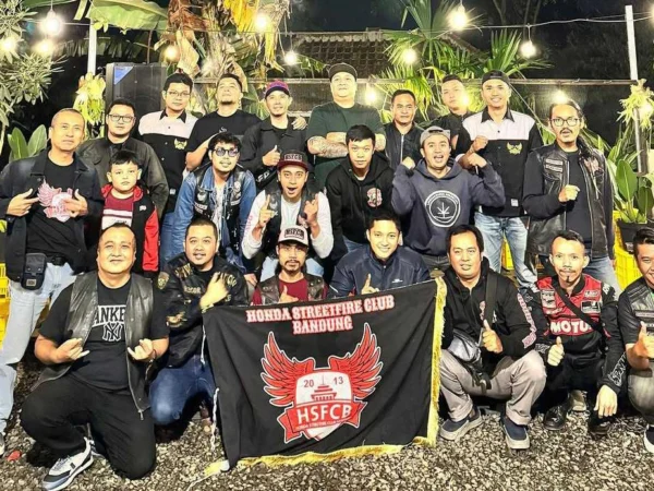 Meriahnya Anniversary ke-11, Honda Street Fire Club Bandung.