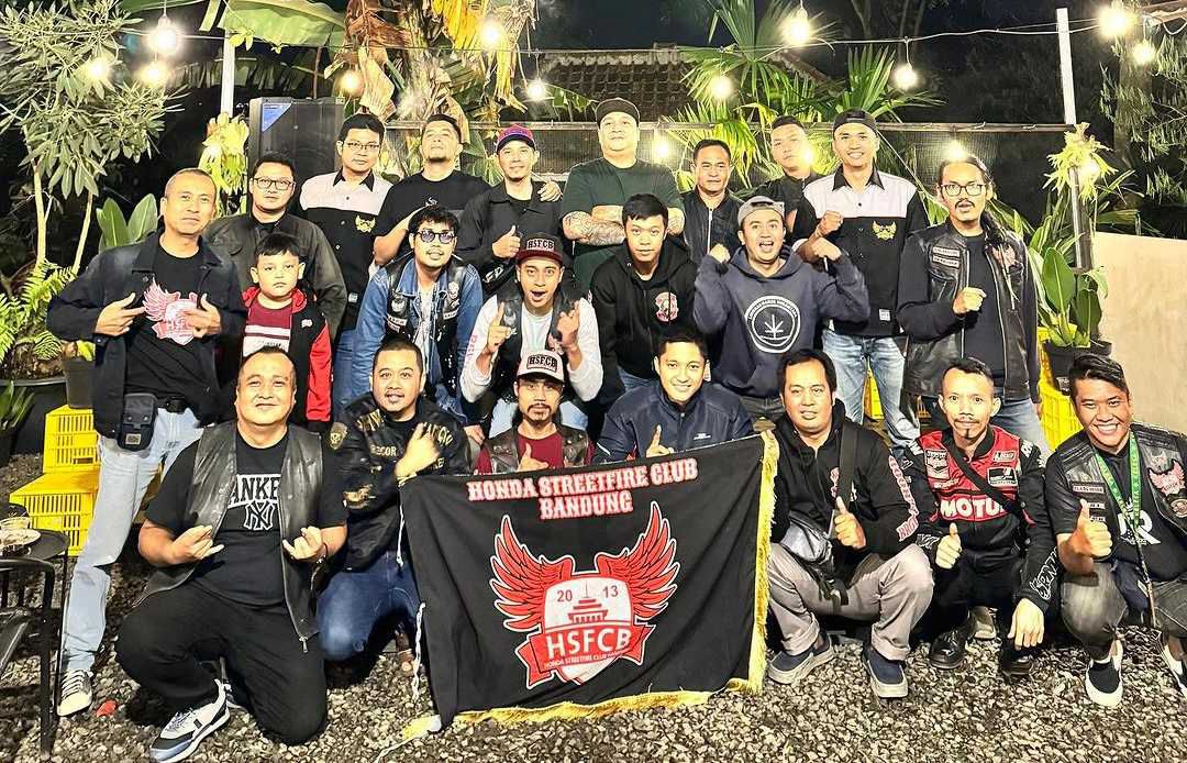 Meriahnya Anniversary ke-11, Honda Street Fire Club Bandung.