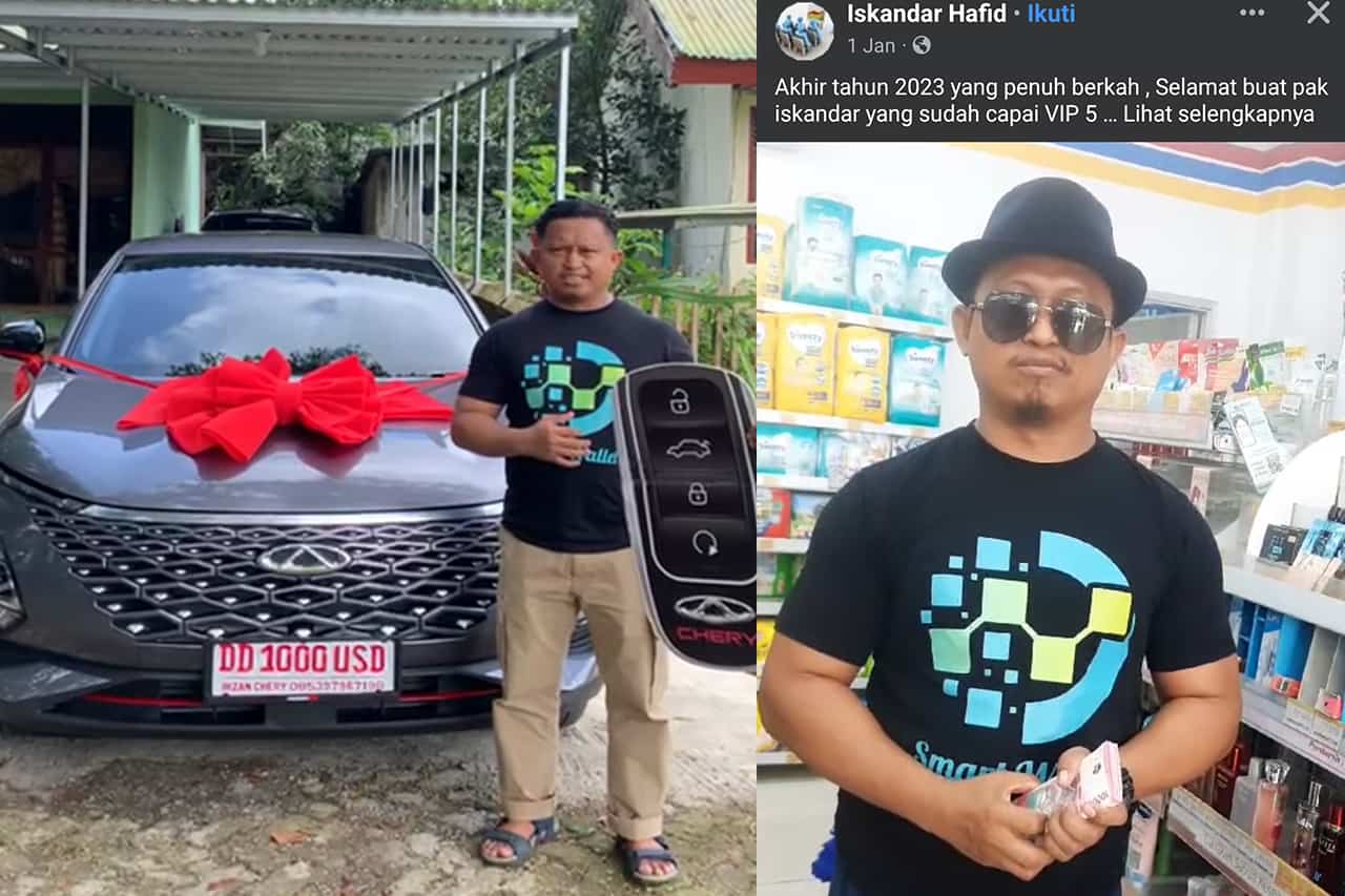Leader Smart Wallet Membeli Mobil, Sementara Member Susah Withdraw
