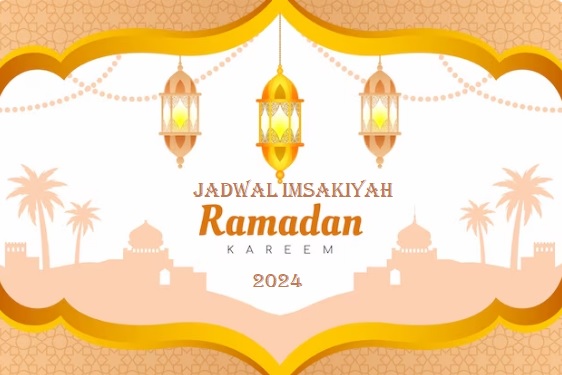 ILUSTRASI: Jadwal imsakiyah ramadhan 2024. (Freepik)