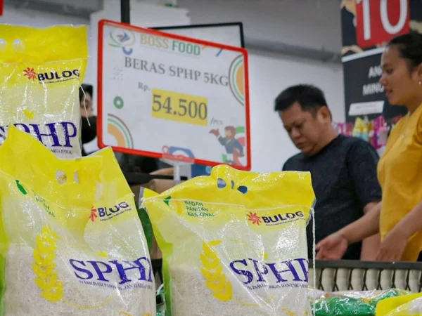 Ilustrasi beras Stabilisasi Pasokan dan Harga Pangan (SPHP). Foto dok (Instagram bulog.jabar)