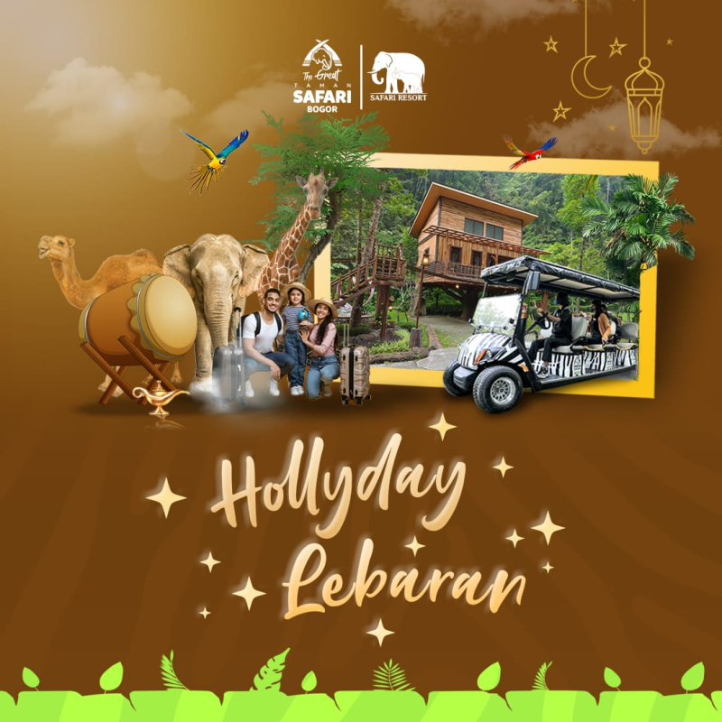 Free Tiket Masuk Taman Safari Bogor, Paket Holiday Lebaran 2024 Menginap di Safari Resort Dibuka Mulai Rp2 Jutaan!