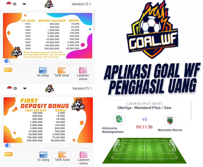 Aplikasi Goal World Football Scam, Terbukti Membayar?