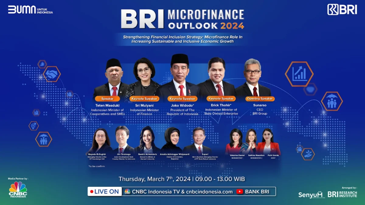 Kembali Diselenggarakan, BRI Microfinance Outlook 2024