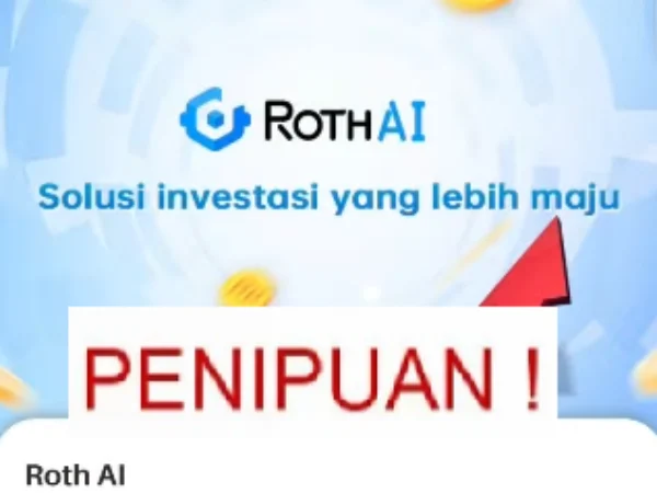 Peringatan Aplikasi Roth AI Sebentar Lagi Akan Scam!