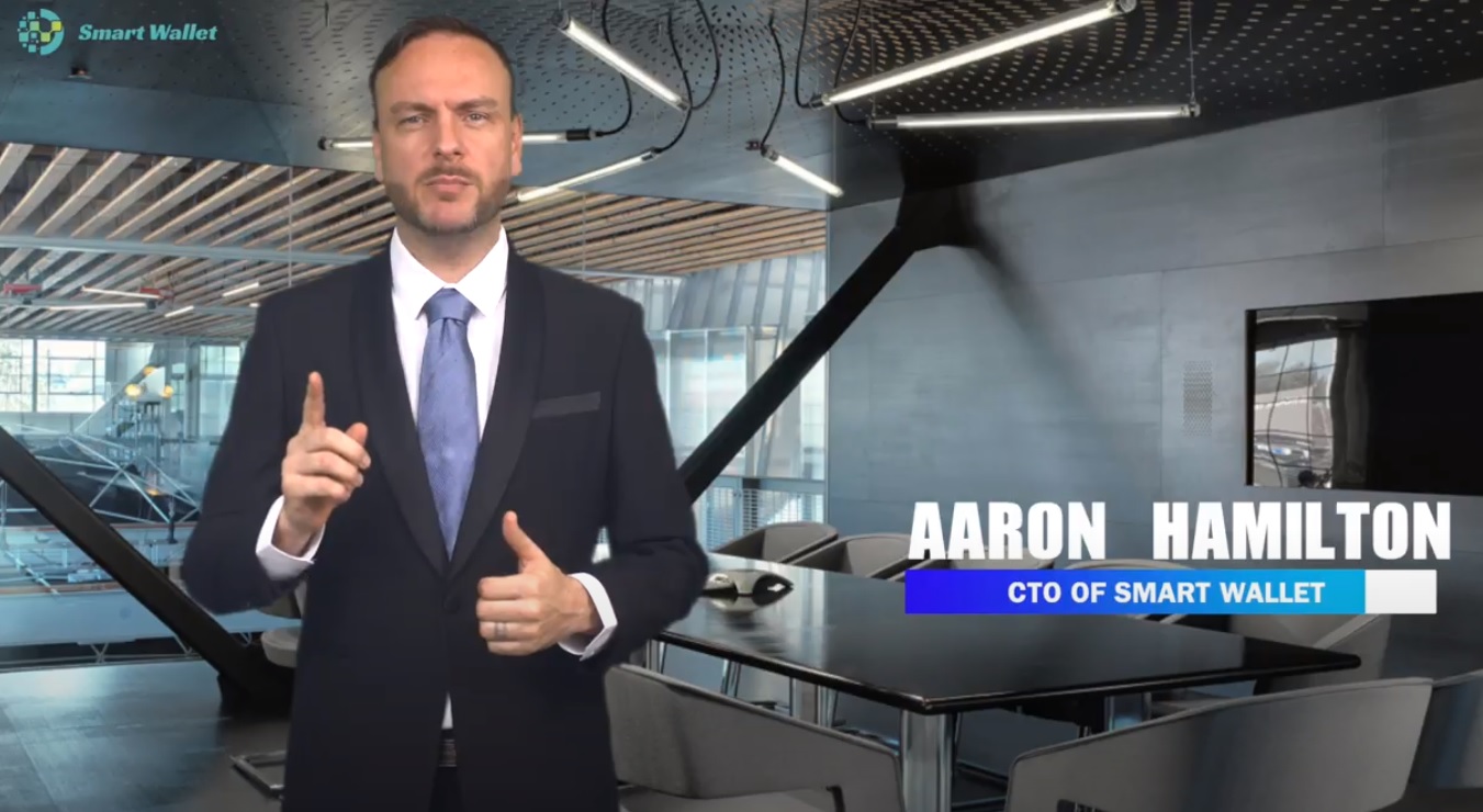 Video Bos Smart Wallet Aaron Hamilton saat mengucapkan Terimakasih