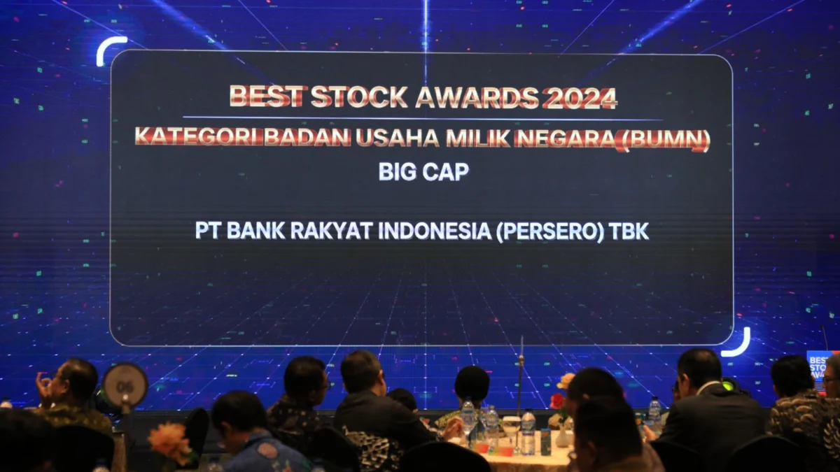 Berkontribusi Kuatkan IHSG, BBRI Sabet Dua Penghargaan Best Stock Awards 2024