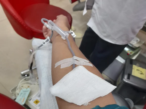 Ilustrasi: Donor darah di PMI Kota Bandung.