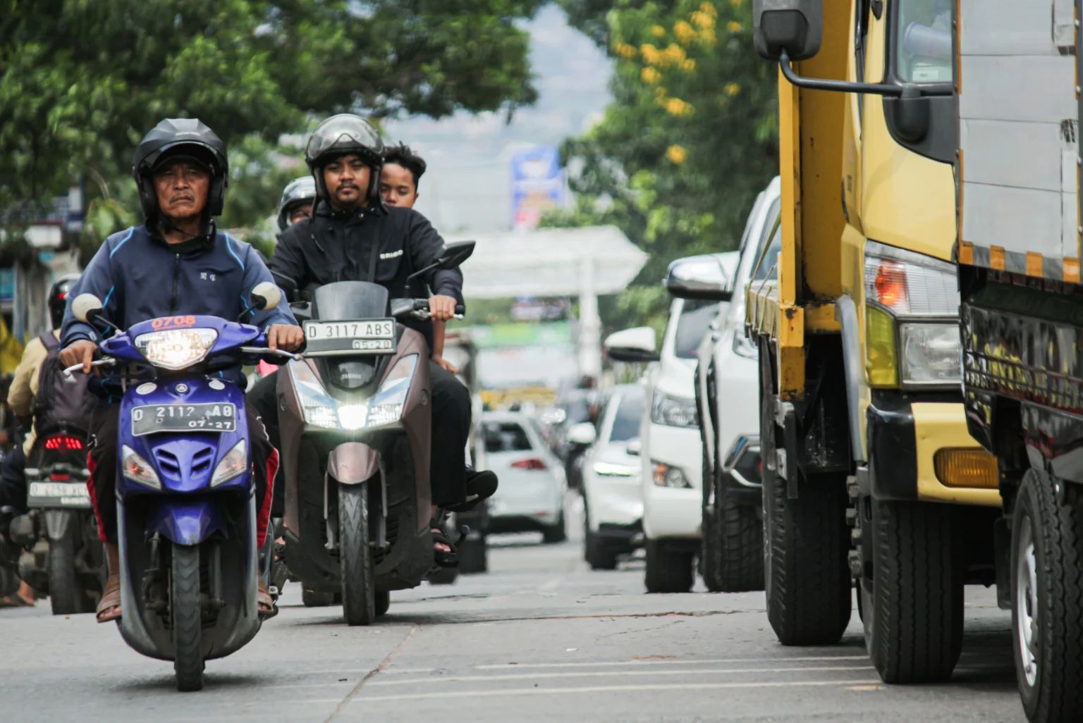Ilustrasi: Kepadatan kendaraan di Kota Bandung.