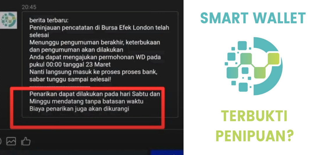 Titik Terang Aplikasi Smart Wallet, Benarkah Penarikan Lancar di Tanggal 30 Maret 2024?