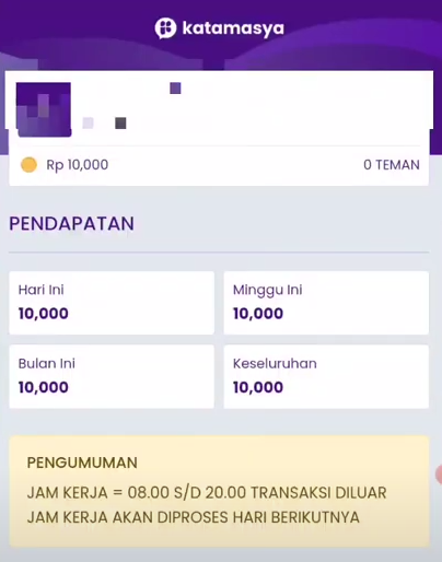 Apakah Aplikasi Katamasya Aman atau Penipuan, ini Faktanya