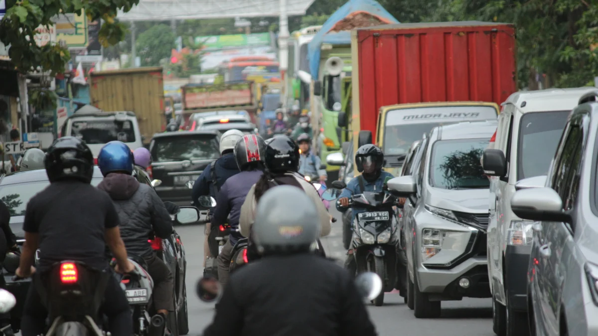 Raperda Penyelenggaraan Lalu Lintas diharapkan mampu melerai kemacetan di berbagai titik di Kota Bandung (Pandu Muslim / JE)