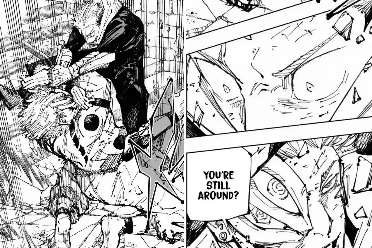 Spoiler Jujutsu Kaisen Chapter 255: Yuji Itadori Tampil Ganas hingga Membuat Sukuna Terkejut!