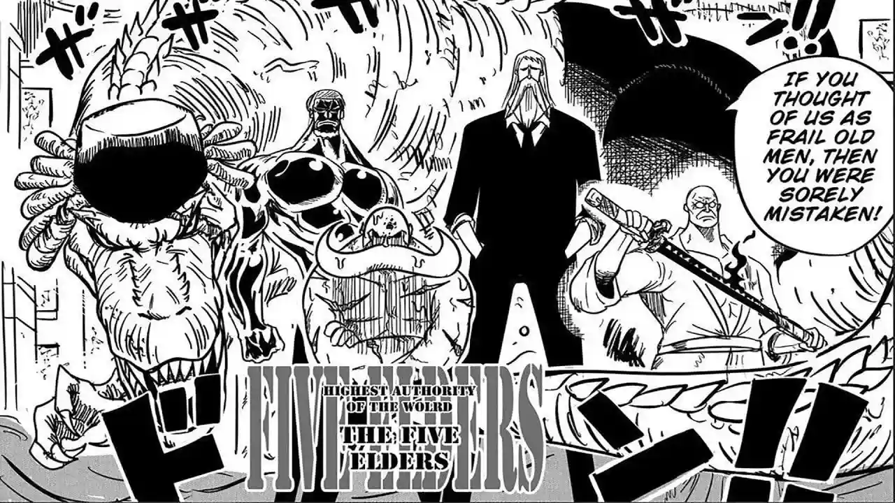 Spoiler One Piece 1110: Wujud Asli Para Gorosei Terungkap hingga Epik Comeback Zoro!