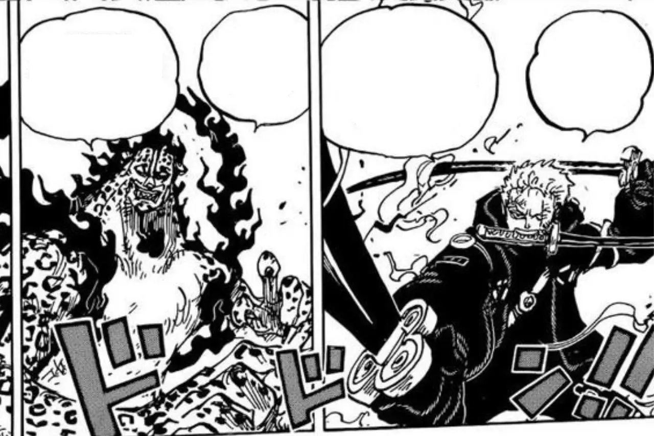 Spoiler One Piece 1110: Ada yang Tidak Biasa Ketika Zoro Menumbangkan Rob Lucci, Apa Itu?