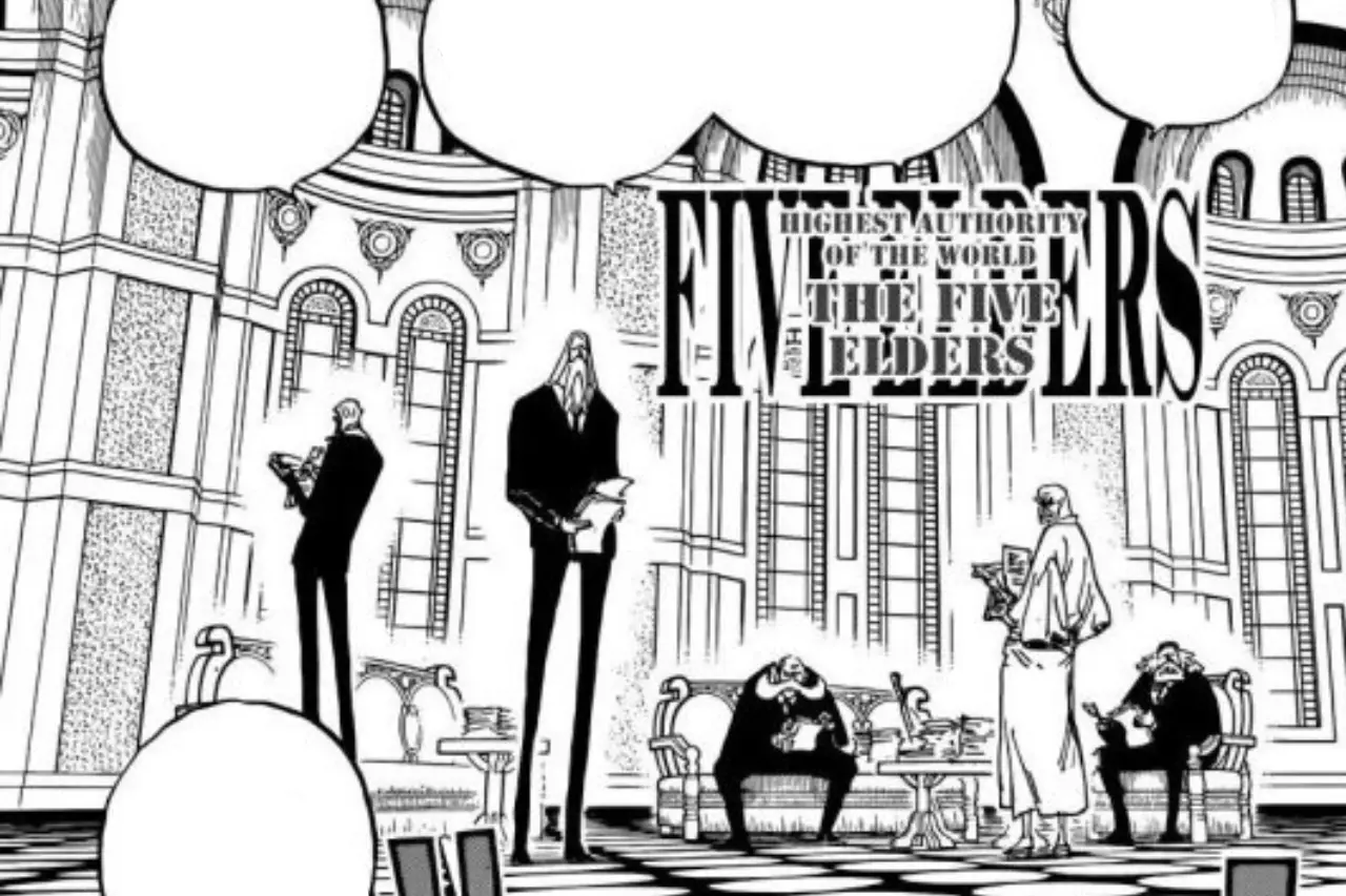 Spoiler One Piece 1110: Kelima Gorosei Turun Tangan hingga Membuat Peperangan Makin Mencekam