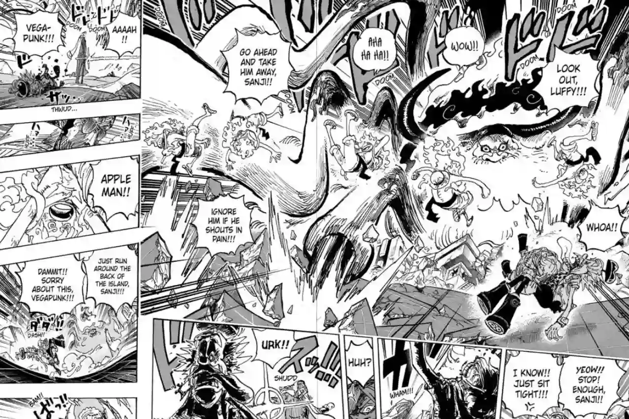 Spoiler One Piece 1111: Perjuangan Sampai Titik Darah Penghabisan Kru Mugiwara Dalam Melancarkan Siaran Vegapunk!