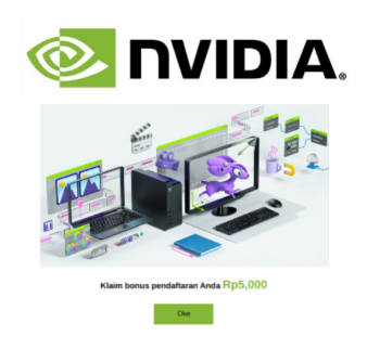 Akhirnya Aplikasi NVIDIA Penghasil Uang Telah Scam