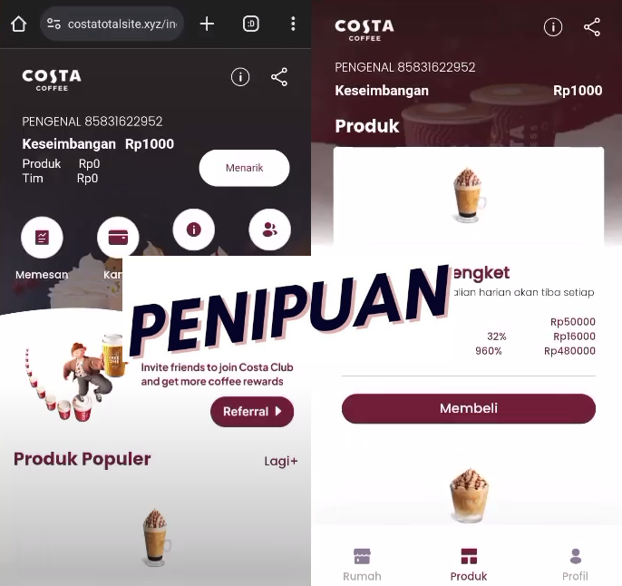 Benarkah Aplikasi Costa Coffe Penghasil Uang? Ini Faktanya