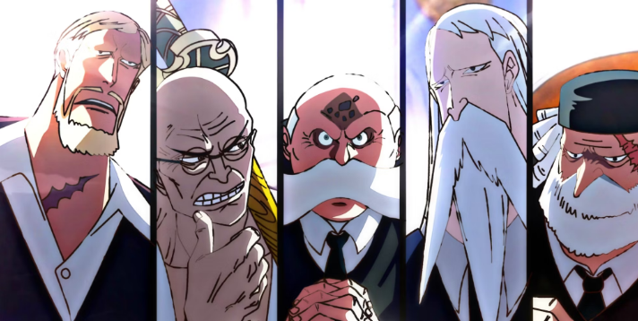 Mengungkap Kekuatan Buah Iblis Para Gorosei di One Piece Chapter 1110