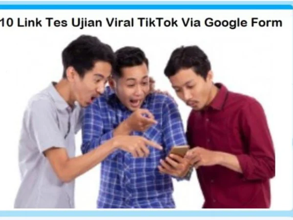 ILUSTRASI 10 Link UJian Viral via Google Form. (freepik)